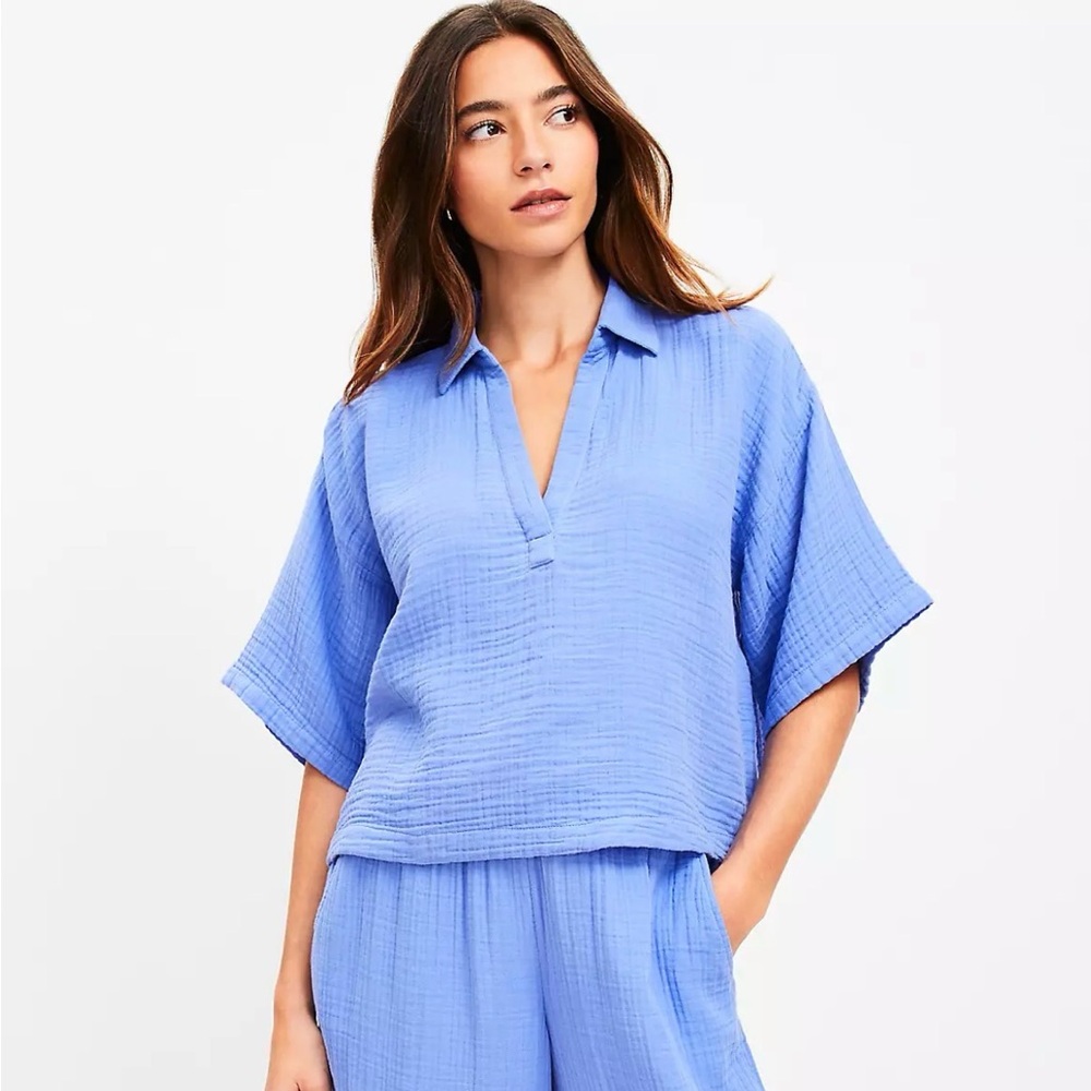 LOFT Triple Cloth Pant Set